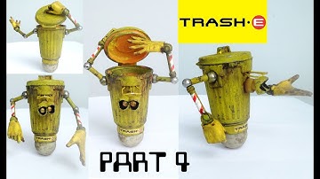CMC TRASH-E pt.4. Community Mech Challenge scratch built, trash bashed, trashbot. FINISHED