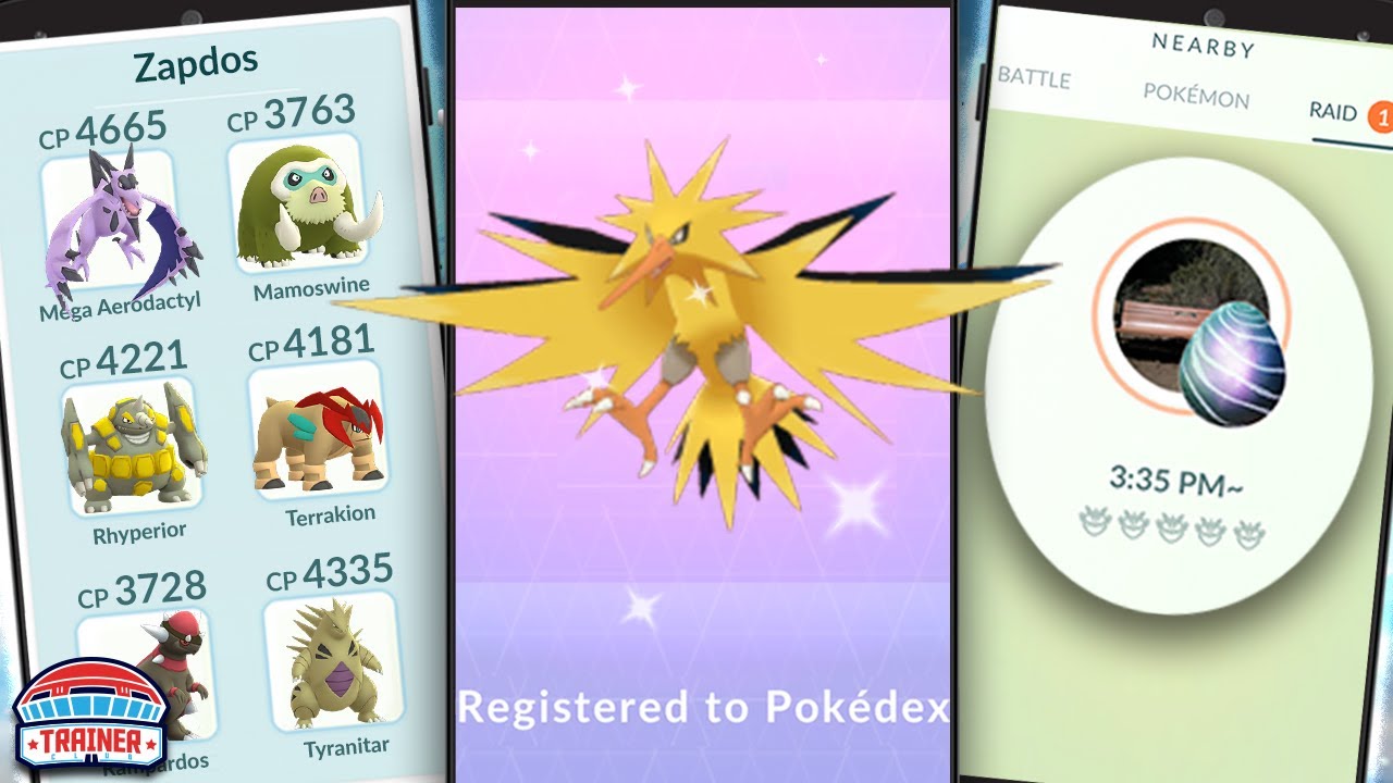 Pokémon Go Zapdos – moveset, strengths, and weaknesses