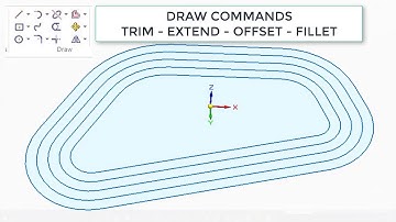 Using Draw Commands - Siemens Solid Edge (tutorial)