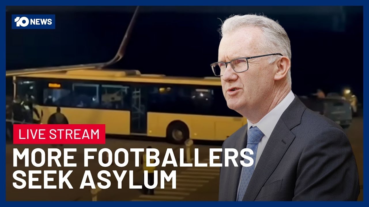LIVE: More Iranian Footballers Seek Asylum In Australia | 10 News