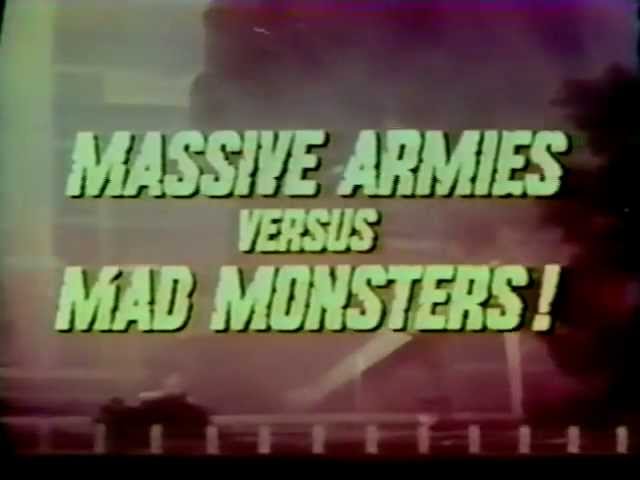 Destroy All Monsters 1969 TV trailer