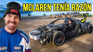 CONDUCIENDO MI MCLAREN 720 DESTRUCIDO QUE RECIÉN RECONSTRUIDO