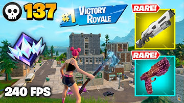 Fortnite Unreal Ranked Reload | High Kill Gameplay | Keyboard & Mouse | 240 FPS