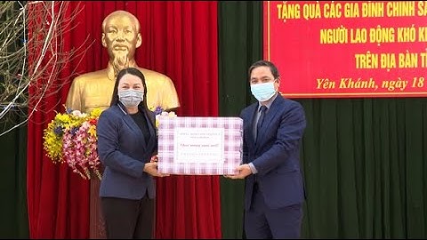 Đoàn công tác của Trung ương tặng quà Tết tại Ninh Bình