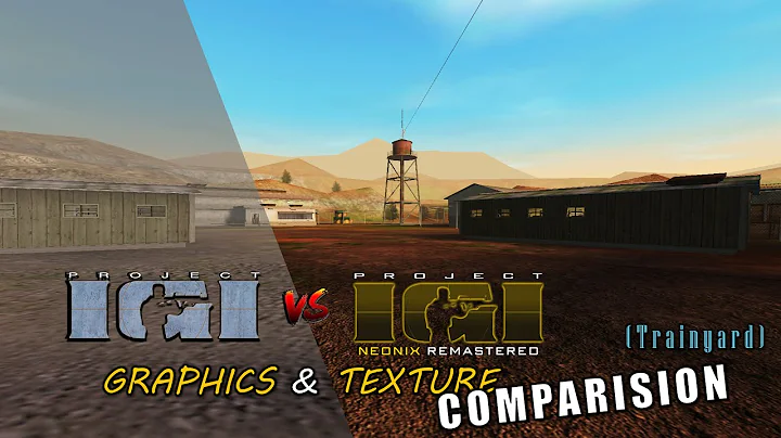 Project IGI NEONIX REMASTERED - Graphics and Texture Comparision | Trainyard