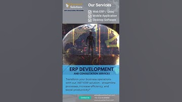 Why ERP Solutions?