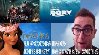 Upcoming disney movies 2016