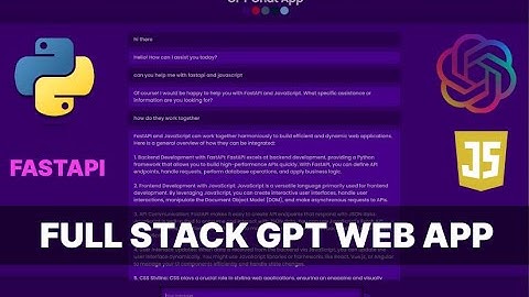 How to build and deploy a GPT chat web app