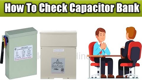 How To Check Capacitor Bank with Multimeter || How To Check Capacitor Bank Is Working or not