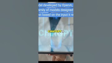 What is CHATGPT? CHATGPT explained in 30 seconds #chatgpt #ai #openai #gpt4  #altman #deeplearning