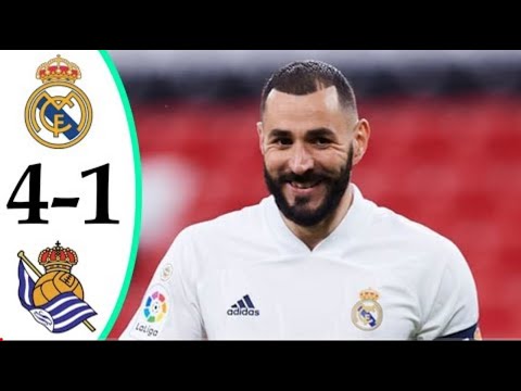 Real Madrid vs Real Sociedad 4 1 Resumen Y Goles 2022 HD