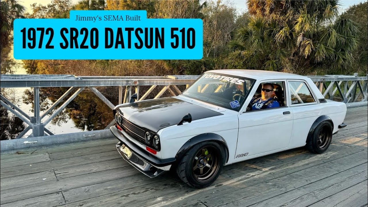 Jimmy's 1972 SR20 Datsun 510 SEMA Build, POP THE HOOD Interview