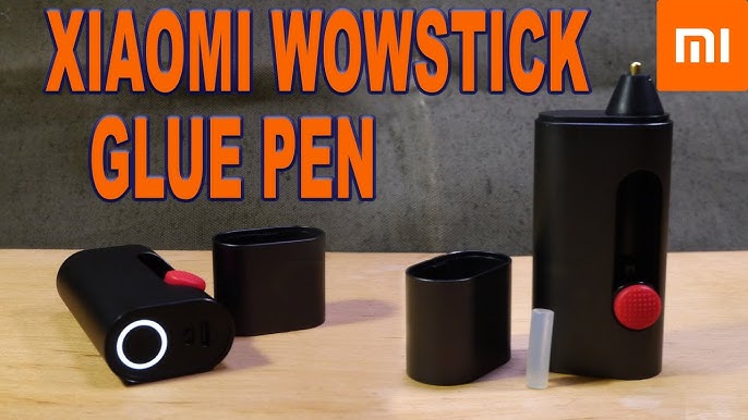 Wowstick Lithium Hot Melt Glue Pen – Cordless Electric Gluer 2000mAh Type-C  Rechargeable Wireless – DIY Art Craft Mini Glue Pen –