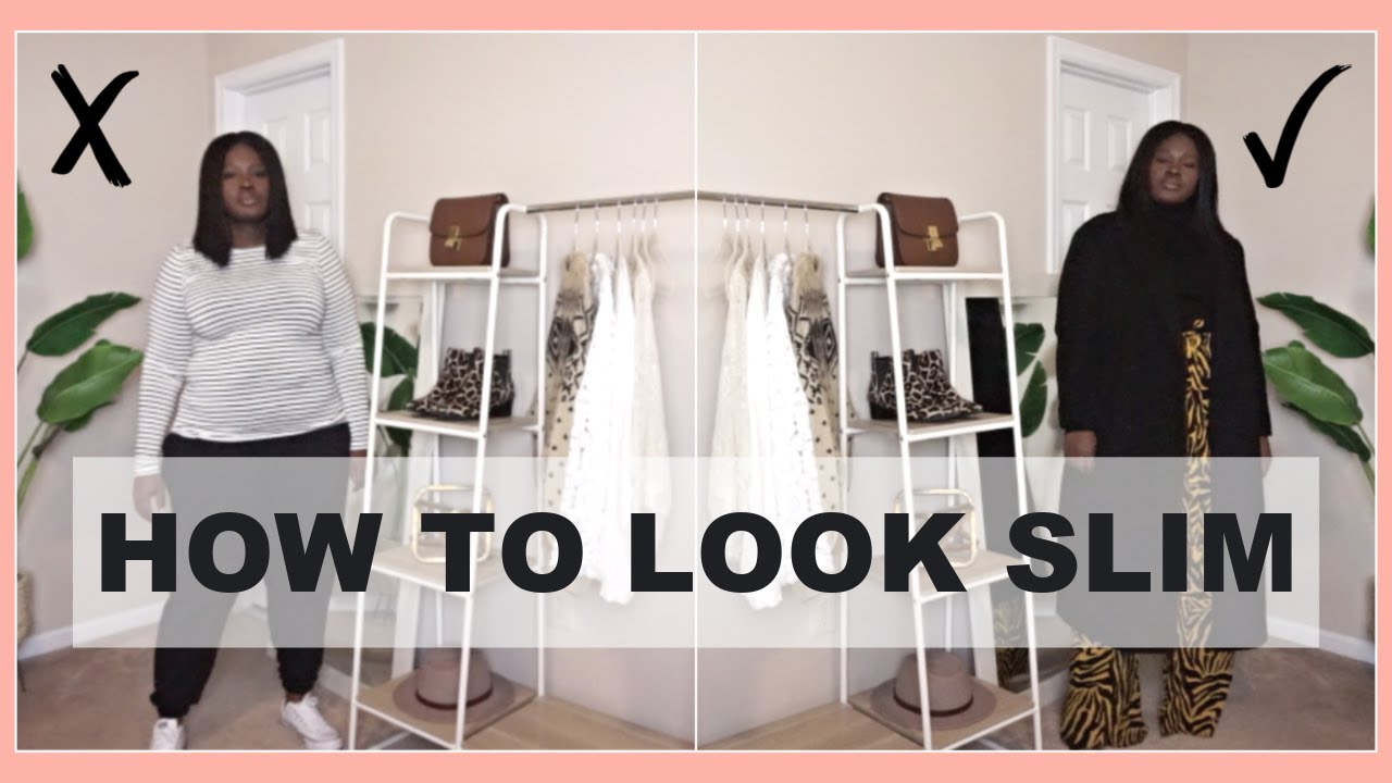 HOW TO LOOK SLIMMER I OUTFIT IDEAS + STYLE GUIDE I CURVY PLUS SIZE