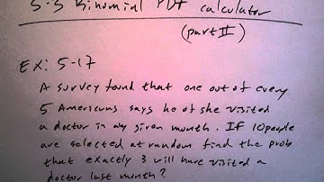 5 3 Binomial exactly one value PDF