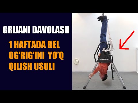 Grijani Davolash. 1 Haftada Bel Og'rig'ini Yo'q Qilish Usuli