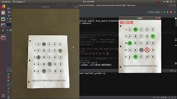 OMR Sheet Checker with Python and Open CV