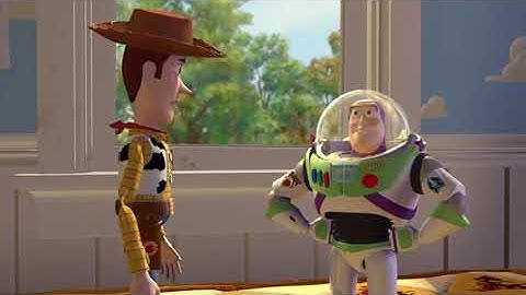 Toy Story if Buzz never thought he was a Space Ranger