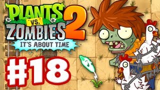 Plants vs. Zombies 2: It's About Time - Gameplay Walkthrough Part 18 - Wild  West (iOS) 