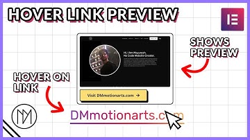 Hover Link Preview - Elementor Flex Container Tutorial