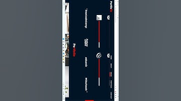 Responsive Portfolio website using HTML,CSS and Javascript #shorts