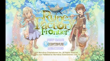 5. Lets Play Rune Factory Frontier [Turnip Harvest!] (Spring 6, Year 1) - No Commentary