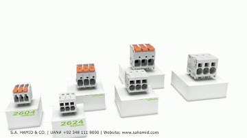 PCB Terminal Blocks Push-in-Cage (WAGO)