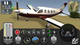 Airplane Flight Pilot! Go fast to the mountain screenshot 3