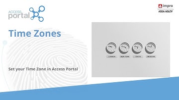 Time Zones - Access Portal v5