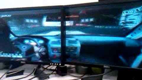 Dirt 2 - 2 Monitor Eyefinity