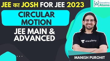 Circular Motion | JEE Main & Advanced 2023 | Physics |  Unacademy Atoms | Manish Purohit
