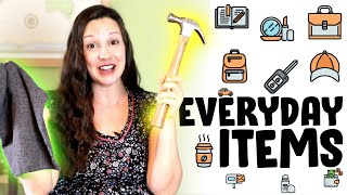 Do you know these EVERYDAY ITEMS? + bonus idioms!