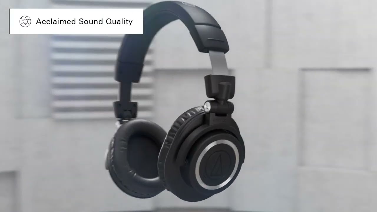 【美品】audio−technica ATH-M50XBT2 BLACK Audio-Technica ATH-M50xBT2 Wireless Over-Ear Headphones