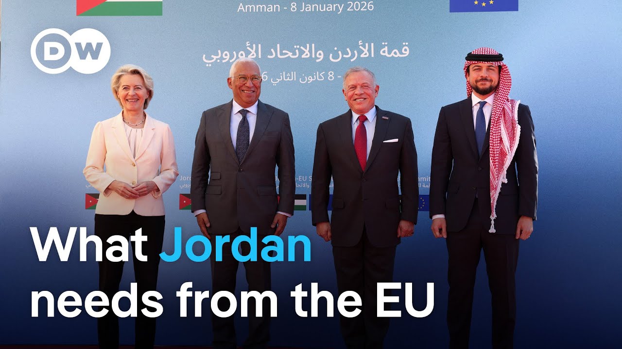 Why Jordan and the EU want more influence over Middle East peace negotiations | DW News