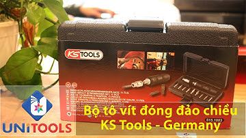 Bộ tô vít đóng tự xoay, đảo chiều (Hand impact screwdriver) Germany KS Tools 515.1003