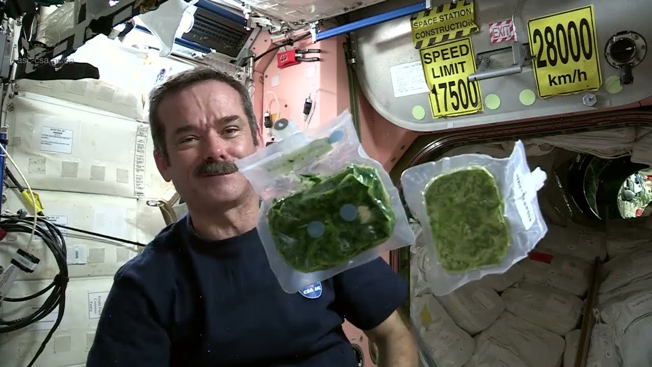 Space Spinach Strikes Back Chris Hadfield Kitchen - Space Records