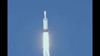 SPACEX FALCON HEAVY Launch Plus Booster Landings