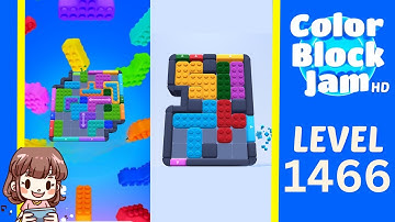 Color Block Jam Level 1466 Solution Walkthrough