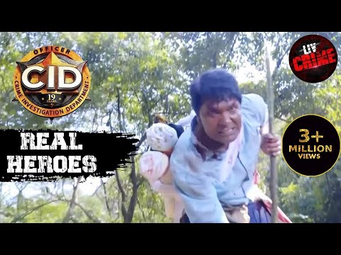 Abhijeet Risks His Life To Save Two Innocent Lives | सीआईडी | CID | Real Heroes