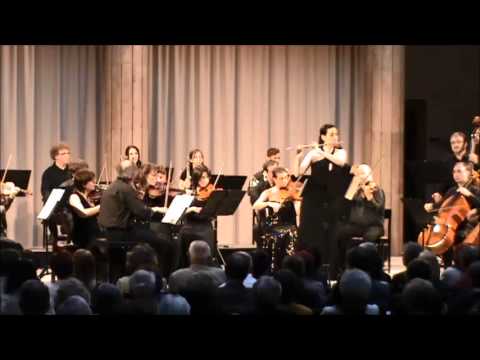 W.A. Mozart Flute Concerto by Noemi Gyori on Flute w Mendelssohn Chamber Orchestra