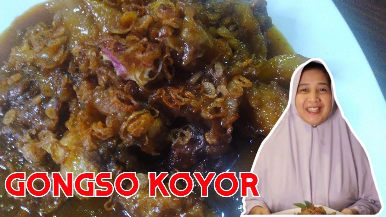 🔴 Resep Gongso Koyor Sapi Empuk dan Gurih - YouTube