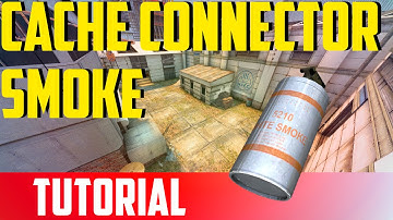 CS:GO How to Throw An Intermediate Cache Connector Smoke
