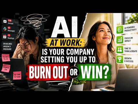 AI at Work: Is Your Company Setting You Up to Burn Out or Win?