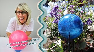 How to Make a DIY Garden Gazing Ball