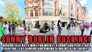 'With or Without You' in the DUBLIN CITY SUNSHINE!