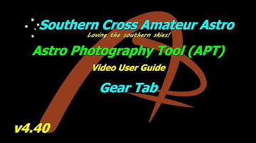 APT User Guide - Gear Tab