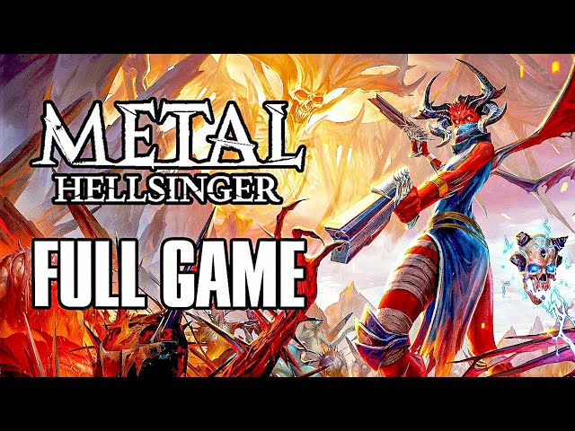 ✓ METAL HELLSINGER - JOGO MUITO MANEIRO DO GÊNERO FPS DE RITMO - GAMEPLAY  (DEMO GRÁTIS) 🤘 