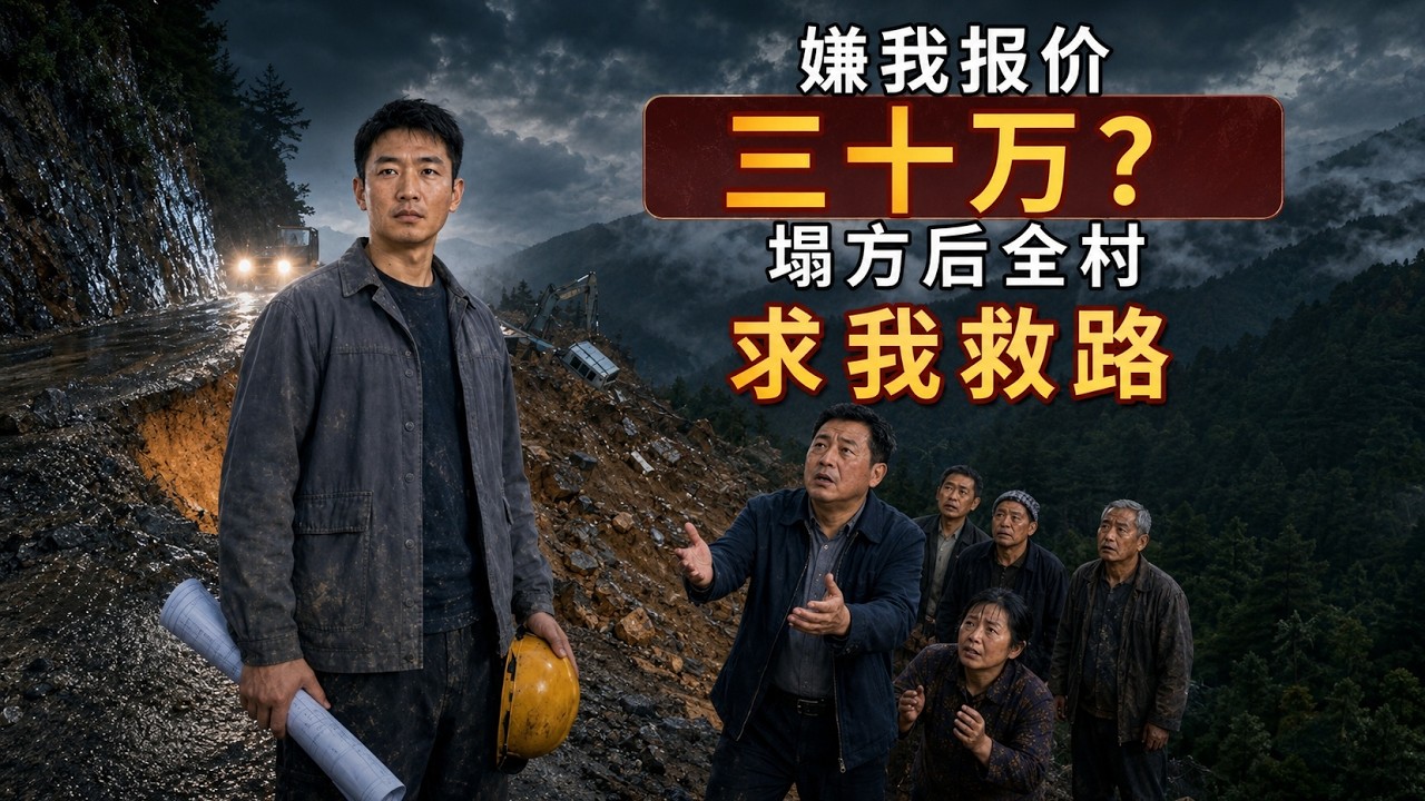 塌方後全村求我修路，這才是頂級逆襲