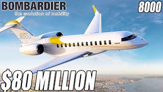 Inside The 80 Million Bombardier Global 8000