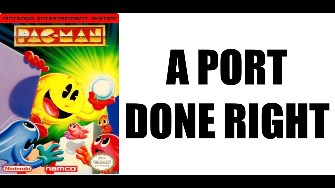 Pac-Man on NES is Pretty Good